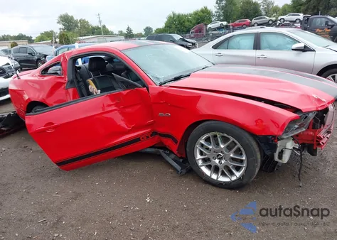 2012 Ford Mustang Gt Premium из США, поврежденный, VIN 1ZVBP8CF4C5269433